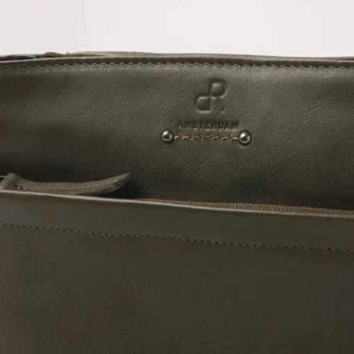 dR Amsterdam Tampa Schoudertas V olive
