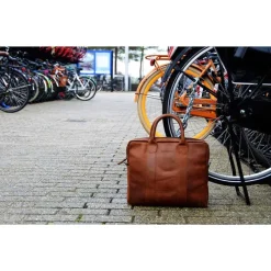 DSTRCT Main Street Workingbag 13.3'' cognac