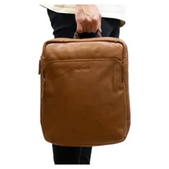 DSTRCT State Street Laptop Backpack 15.6" cognac