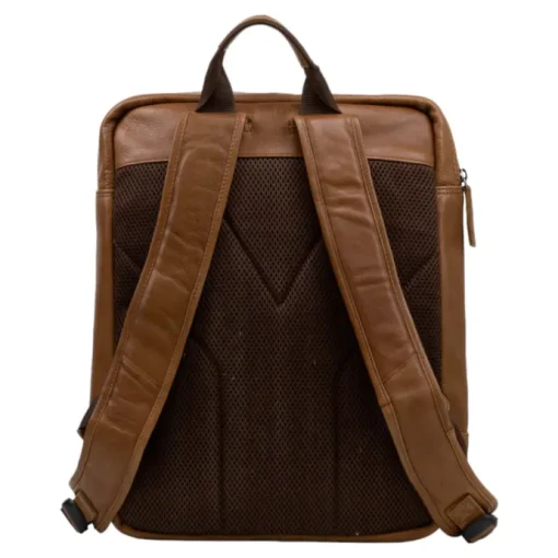 DSTRCT State Street Laptop Backpack 15.6" cognac