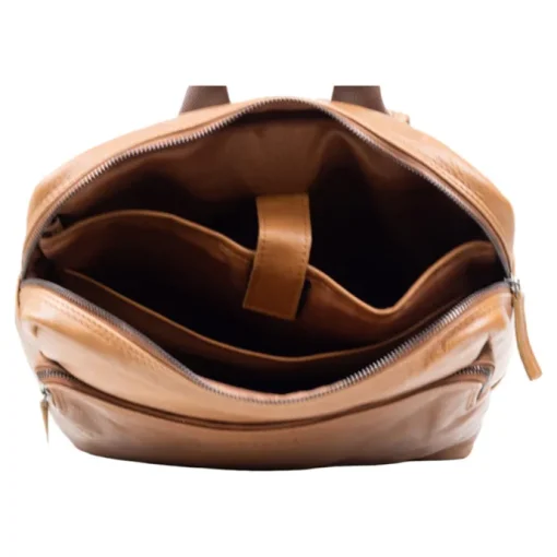 DSTRCT State Street Laptop Backpack 15.6" cognac