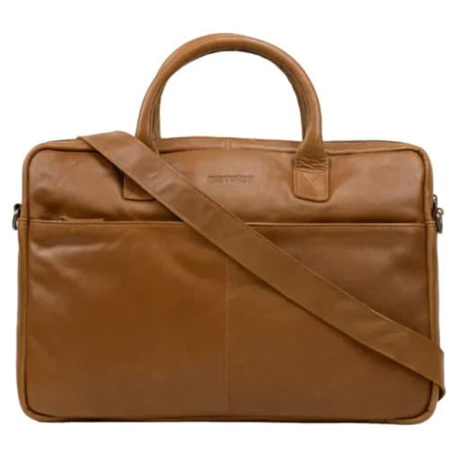 DSTRCT State Street Limited Workingbag 17" cognac
