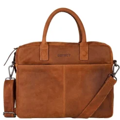 DSTRCT Wall Street Laptopbag 14" cognac