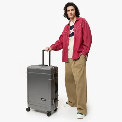 Eastpak Resist'R Case L brushed metal