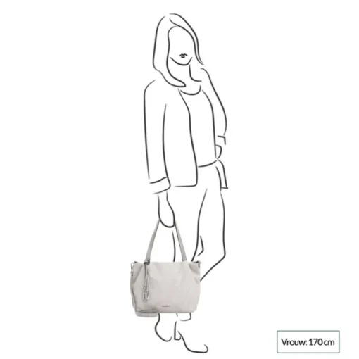 Emily & Noah Elke Cityshopper M light grey