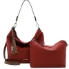 Emily & Noah Elke Handbag M red/cognac