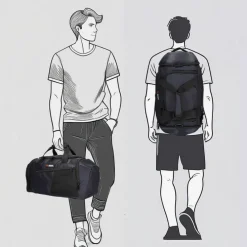 Enrico Benetti Innsbruck Duffle blue