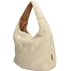 Enrico Benetti Teddy Schoudertas off white