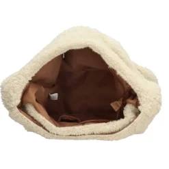 Enrico Benetti Teddy Schoudertas off white