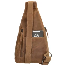 Hide & Stitches Idaho Radiant Schoudertas bruin