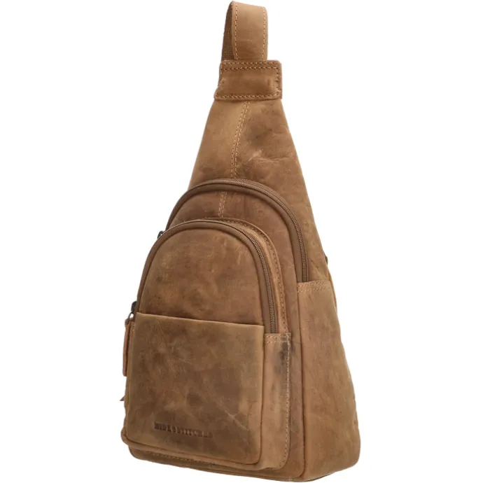 Hide & Stitches Idaho Radiant Schoudertas bruin