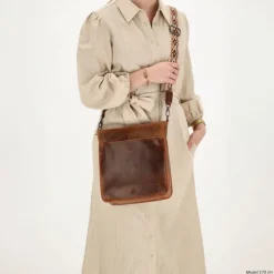 Hide & Stitches Next Navajo Shoulderbag brown