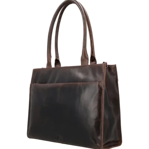 Hide & Stitches Next Navajo Laptopbag darkbrown