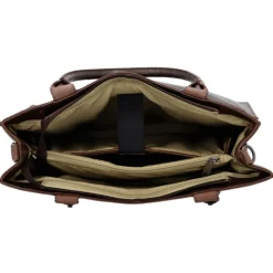 Hide & Stitches Next Navajo Laptopbag darkbrown