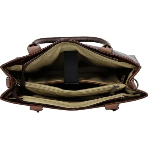 Hide & Stitches Next Navajo Laptopbag darkbrown