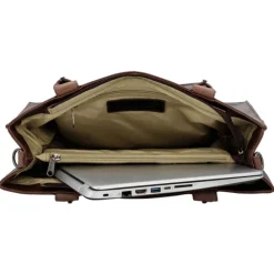 Hide & Stitches Next Navajo Laptopbag darkbrown
