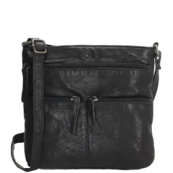 Hide & Stitches Paint Rock Shoulderbag High black