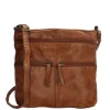 Hide & Stitches Paint Rock Shoulderbag High cognac