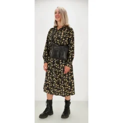 Hide & Stitches Porto Schoudertas donker navy