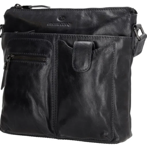 Hide & Stitches Porto Schoudertas donker navy