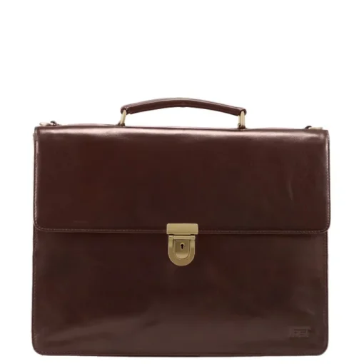 Jost Skagen Briefcase 2 Comp. brown