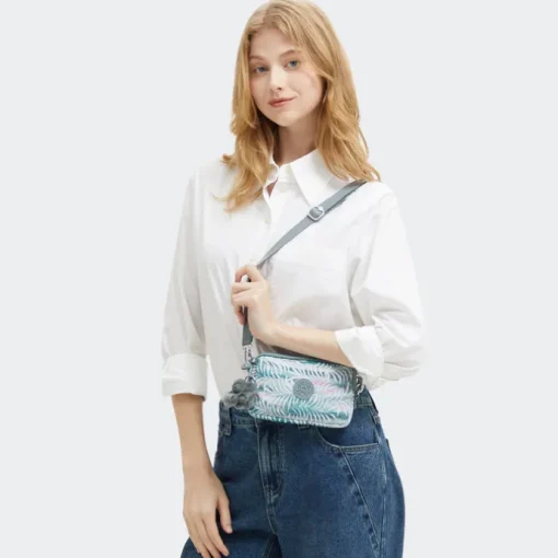 Kipling Limmo Crossbody Shoulderbag palmtree leaves