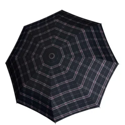 Knirps T.200 Medium Duomatic check navy