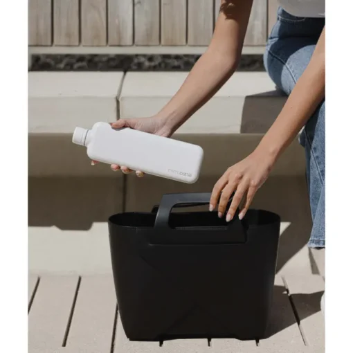 Memobottle Slim Bottle Stainless Steel 600ml white