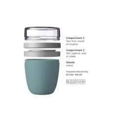 Mepal Ellipse Lunch Pot Mini nordic sage