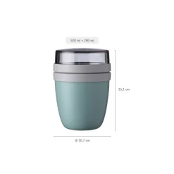Mepal Ellipse Lunch Pot nordic blue