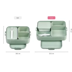 Mepal Take a Break Bento Lunchbox Large vivid blue