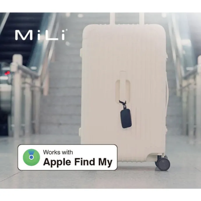 MiLi MiTag Luggage white