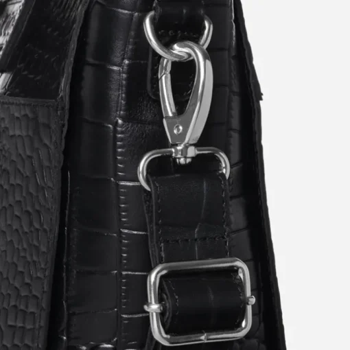 Mozz Croco Savanna Luiertas black croco