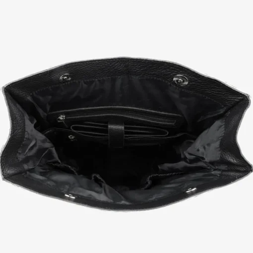 Mozz Gobi Diaper Backpack black cow