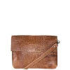 Mozz Luieretui Crossbody croco cognac