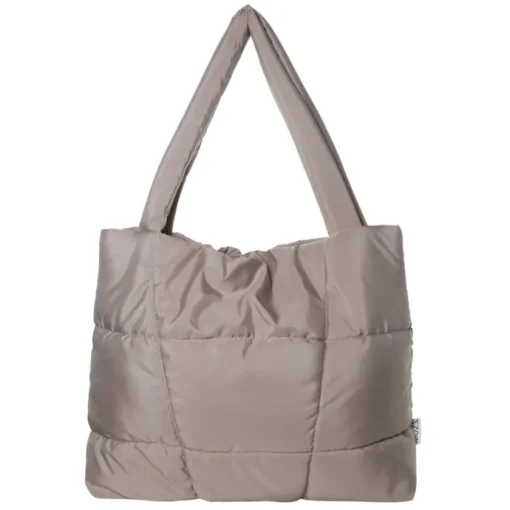 Mozz Mom Bag Puffy Shopper beige