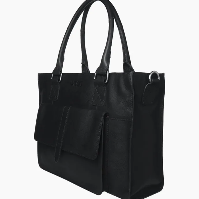 Mozz Vintage Pretty Pocket Diaper Bag black