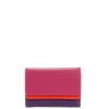 Mywalit Ladies Double Flap Purse Wallet sangria multi