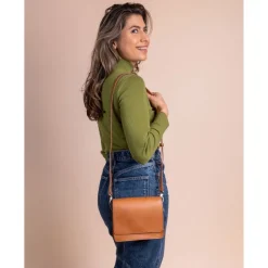 O My Bag Audrey Shoulderbag Mini cognac