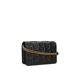 Pinko Love Click Mini Chevron black