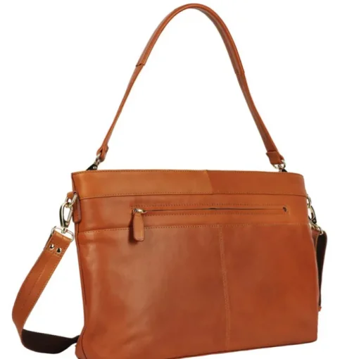 Plevier Millau Dames Laptoptas 15.6" cognac