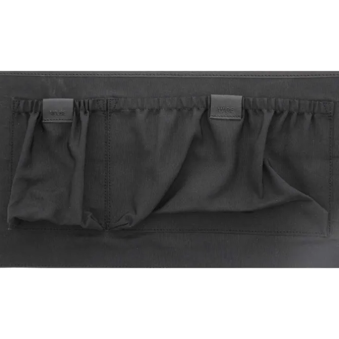 Plevier Vintage Oxford Laptoptas 3 vaks 15.6" zwart