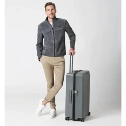 Porsche Design Roadster Hardcase 4W Trolley L shiny racing yellow