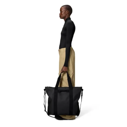Rains Tote Bag W3 black