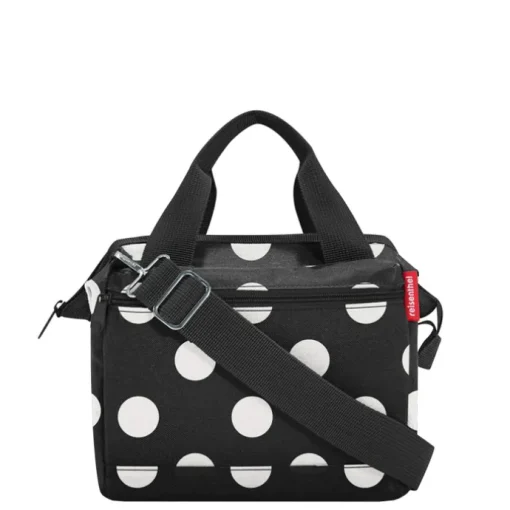 Reisenthel Allrounder Cross Shoulderbag dots white