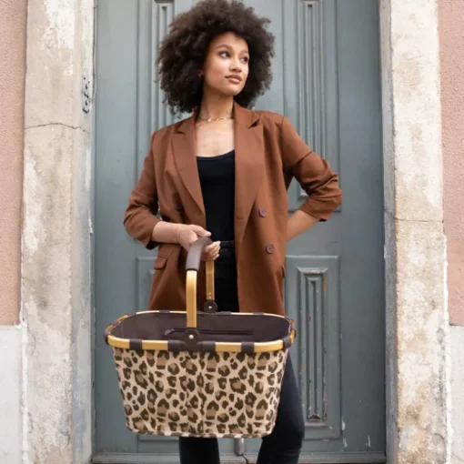 Reisenthel Shopping Carrybag frame leo macchiato