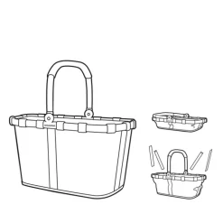 Reisenthel Shopping Carrybag frame leo macchiato