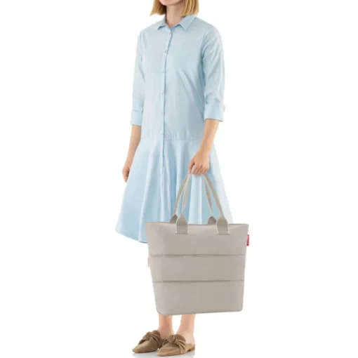 Reisenthel Shopping Shopper e1 herringbone sand