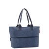 Reisenthel Shopping Shopper e1 herringbone dark blue