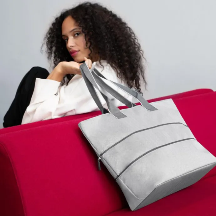 Reisenthel Shopping Shopper e1 herringbone grey